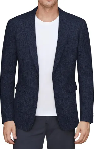J.VER Mens Casual Blazer Sport Coat One Button Business Stylish Suit Jacket