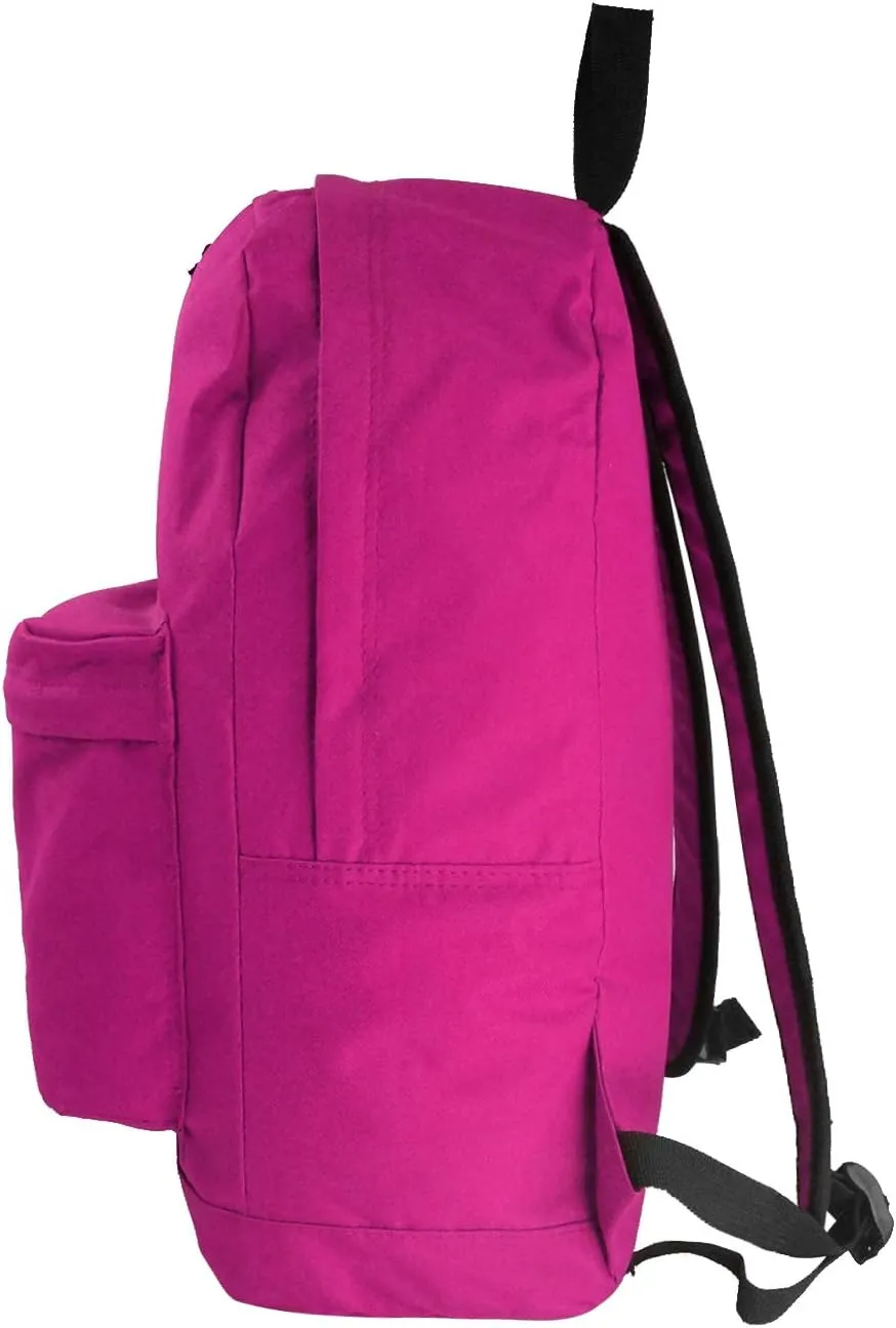 K-Cliffs Classic Bookbag Basic Backpack School Bookbag Student Simple Emergency Survival Daypack