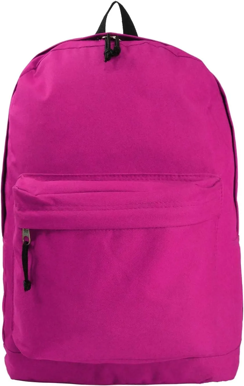 K-Cliffs Classic Bookbag Basic Backpack School Bookbag Student Simple Emergency Survival Daypack