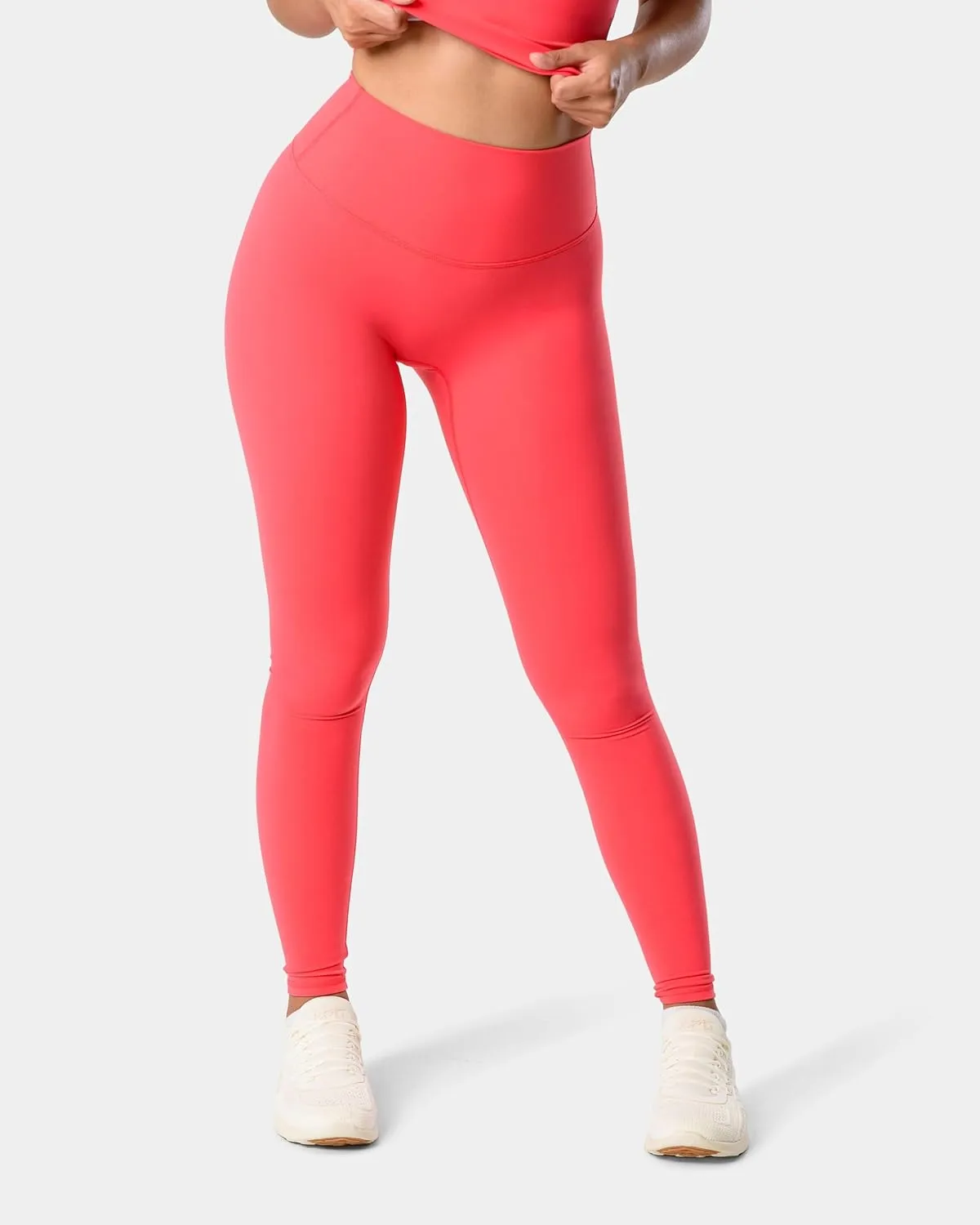 Kamo Fitness Featherlite Enhance 27" Lifting Scrunch No Front Seam Workout Leggings for Women, Butt Lifting -Tummy Control