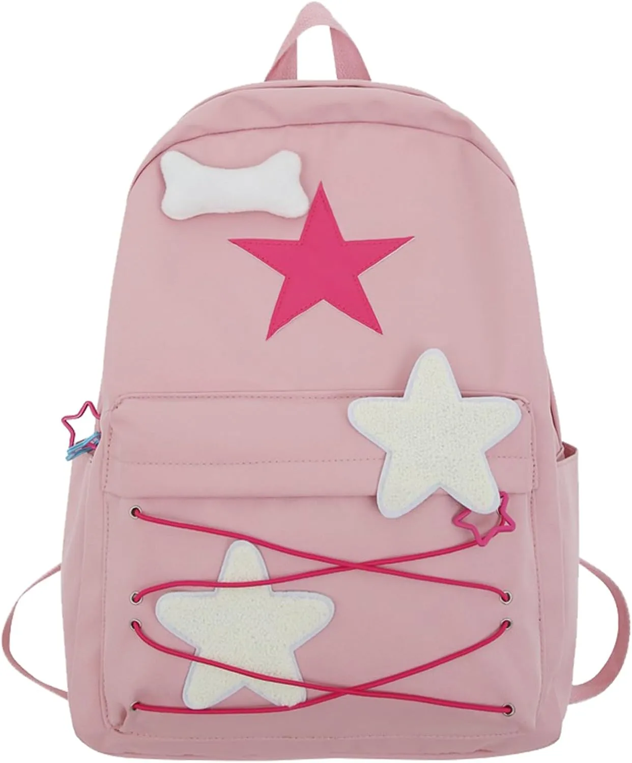 Large Capacity School Bag Japanese Backpack for Women Unique Aesthetic College Bag Casual Laptop Daypack