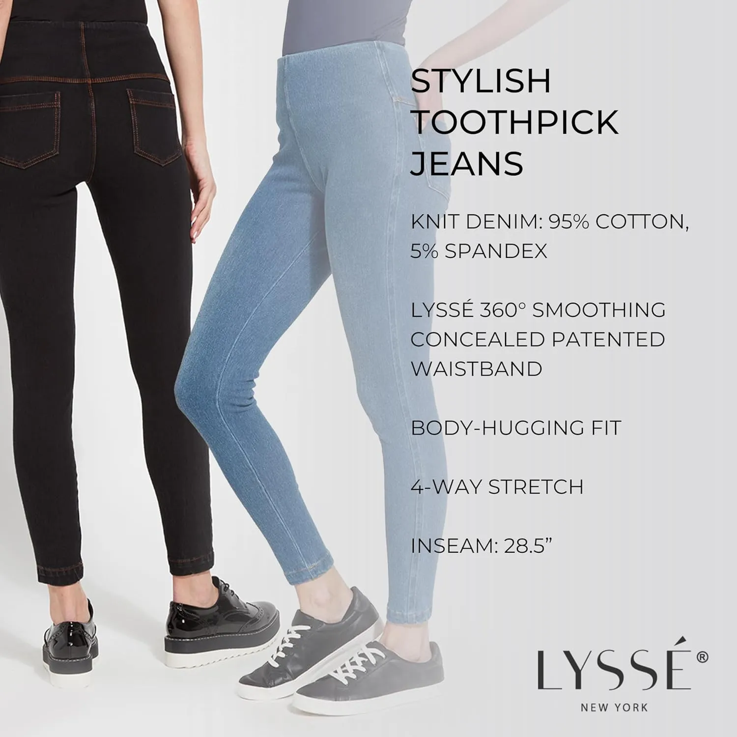 Lyss Women's Toothpick Denim Legging