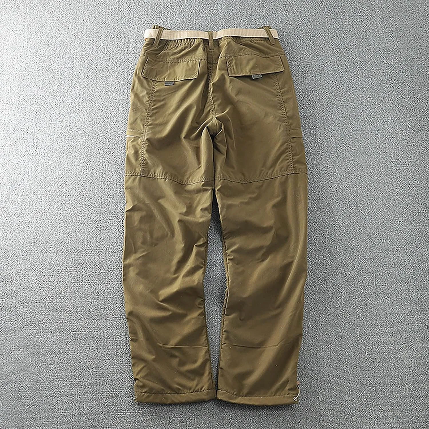 Mens Cargo Pants Elastic Waist Men's Wild Cargo Pants Casual Joggers Sweatpants Outdoor Waterproof Hiking Work Pants