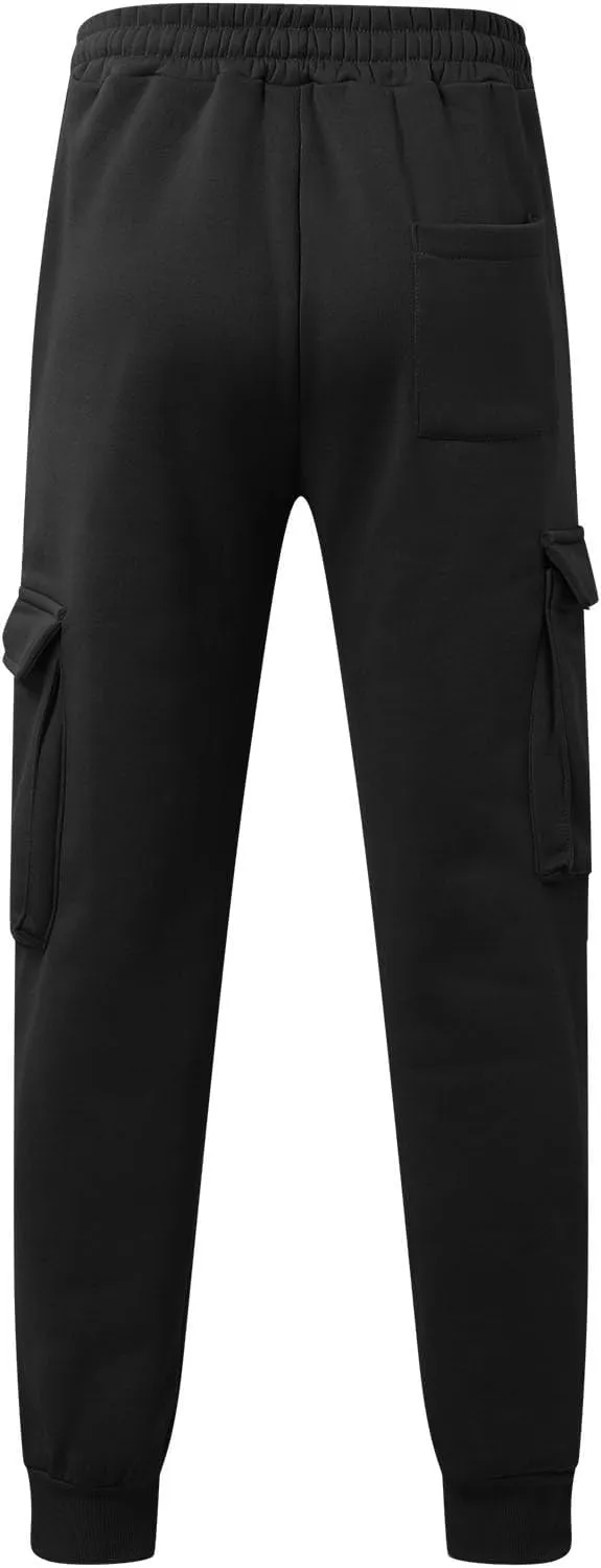 Men's Pants Cargo Work Casual Loose Straight Sweatpants Lightweight Work Hiking Pants Multi Pockets Jogger Tousers