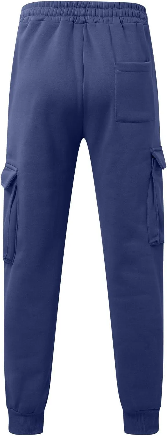 Men's Pants Cargo Work Casual Loose Straight Sweatpants Lightweight Work Hiking Pants Multi Pockets Jogger Tousers