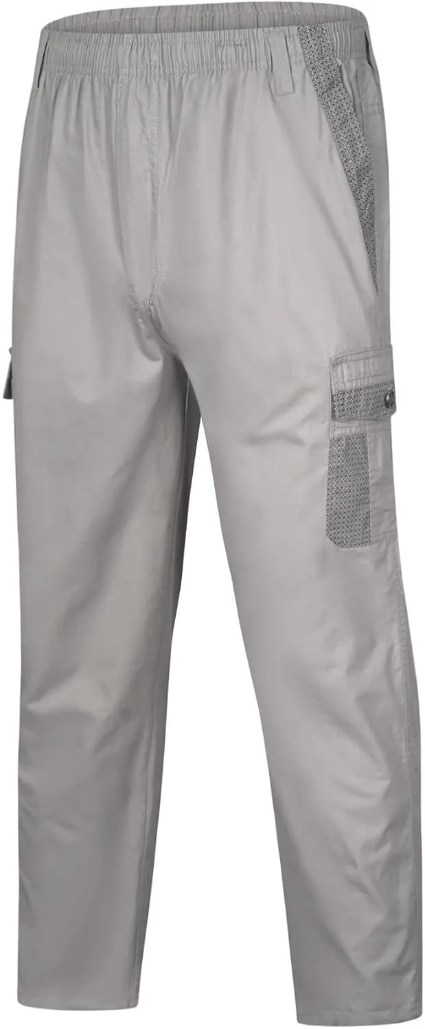 Mens Tactical Pants Stretch Flex Men's Wild Cargo Pants Casual Joggers Sweatpants Outdoor Waterproof Hiking Work Pants