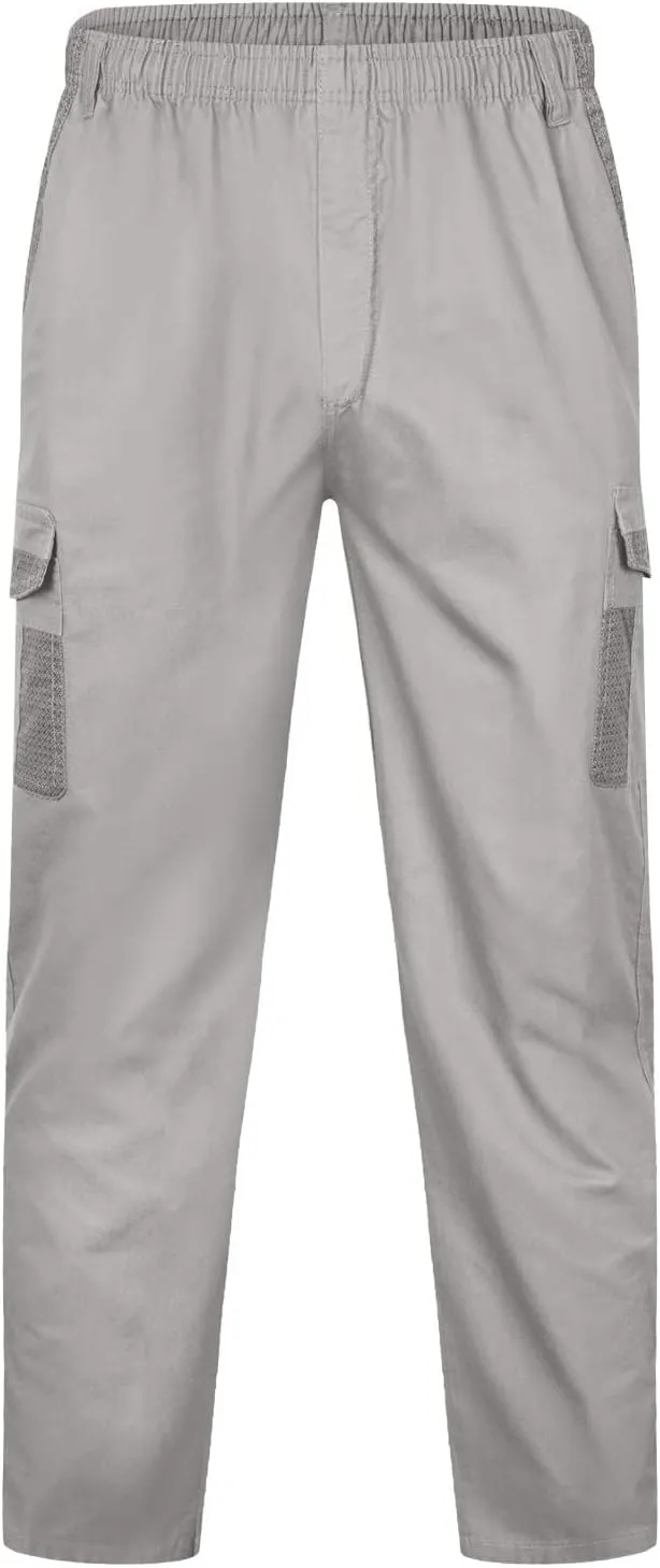 Mens Tactical Pants Stretch Flex Men's Wild Cargo Pants Casual Joggers Sweatpants Outdoor Waterproof Hiking Work Pants