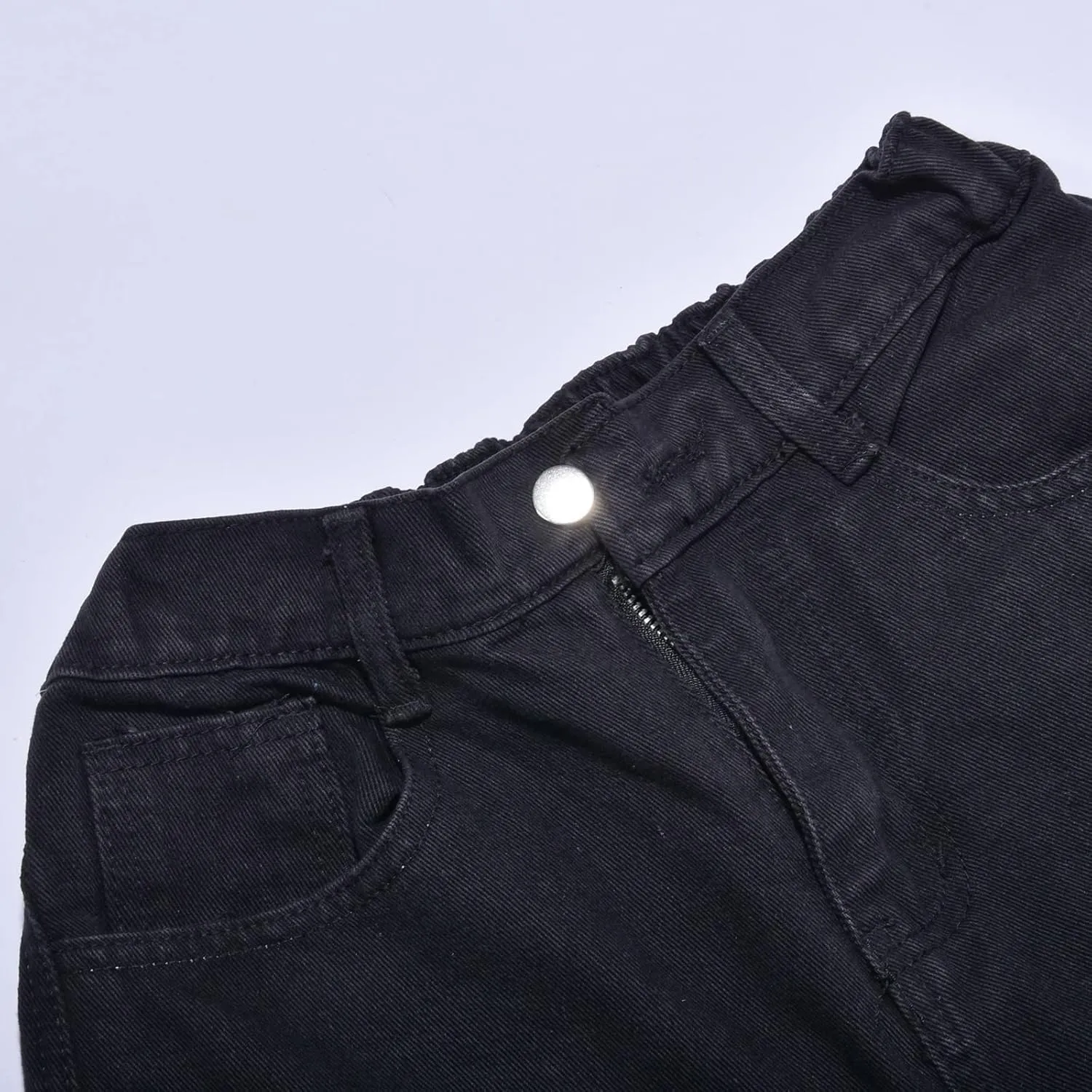 Men's Y2K Jeans Vintage Hip Hop Streetwear Baggy Denim Pants Loose Fit Straight Leg Embroidery Harajuku Denim Pants Trousers