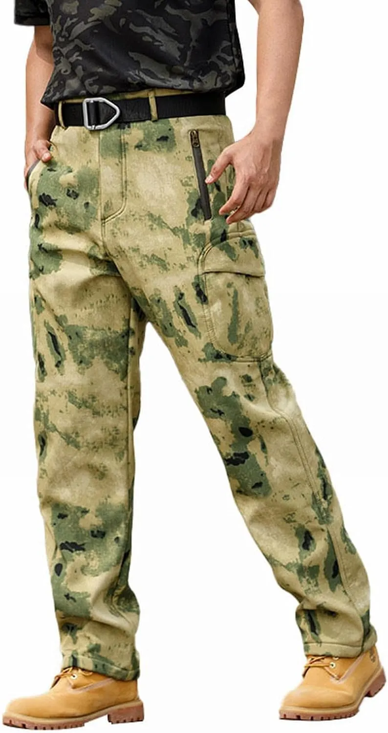 MIDOO Golf Pants Men Tapered Leg Casual Joggers Athletic Pants Flex Stretch Loose Straight Sweatpants Work Hiking Pants
