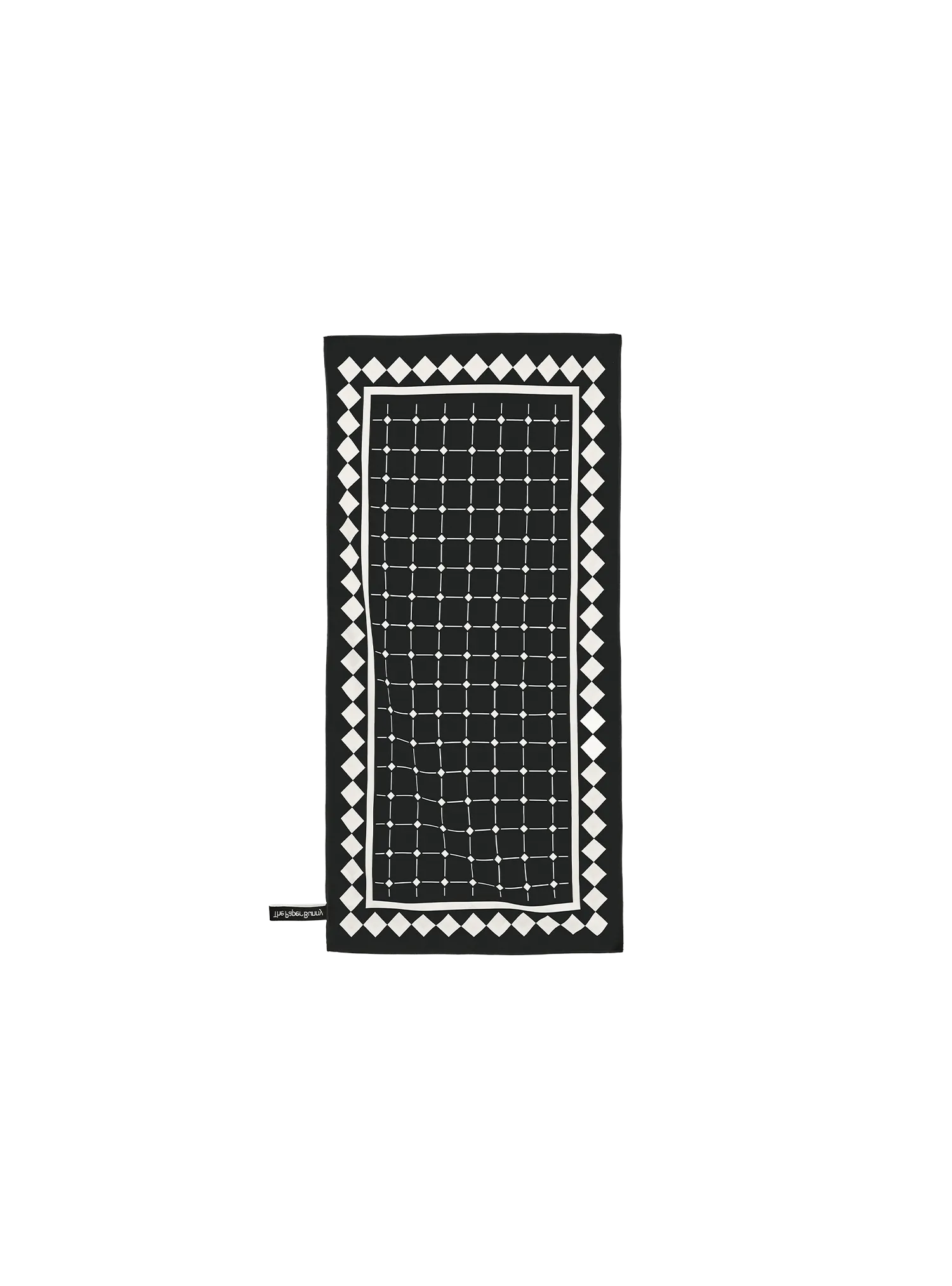 Mini Travel Towel (Tile Black)