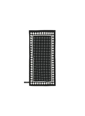Mini Travel Towel (Tile Black)