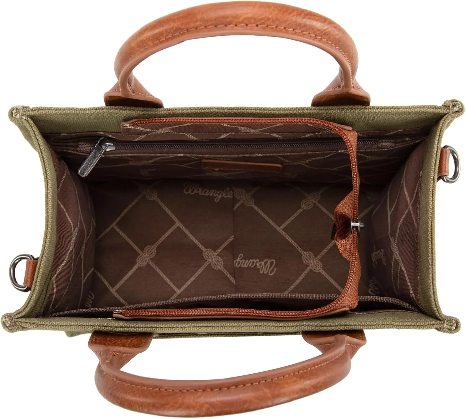 Montana West Wrangler Tote Bag for Women Retro Canvas Top Handle Purses and Handbags