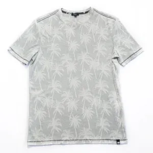 Moraine Reverse Print Tee (Black Palm)