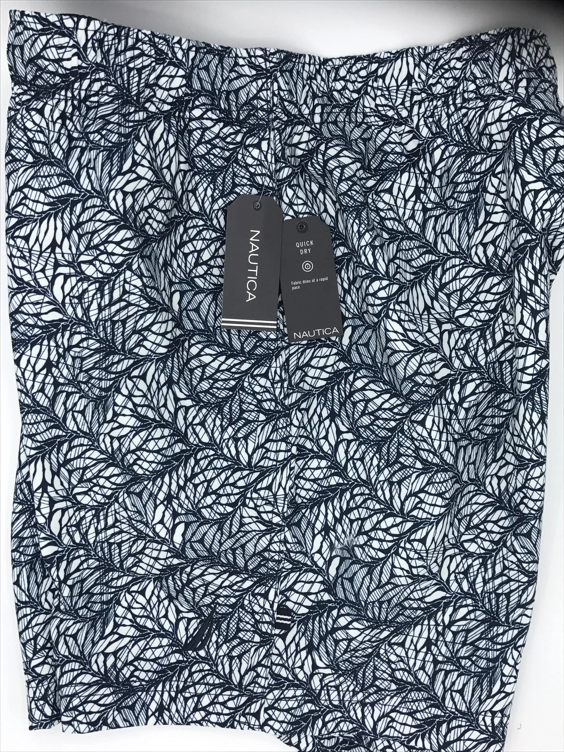 Nautica Print Swim Trunks