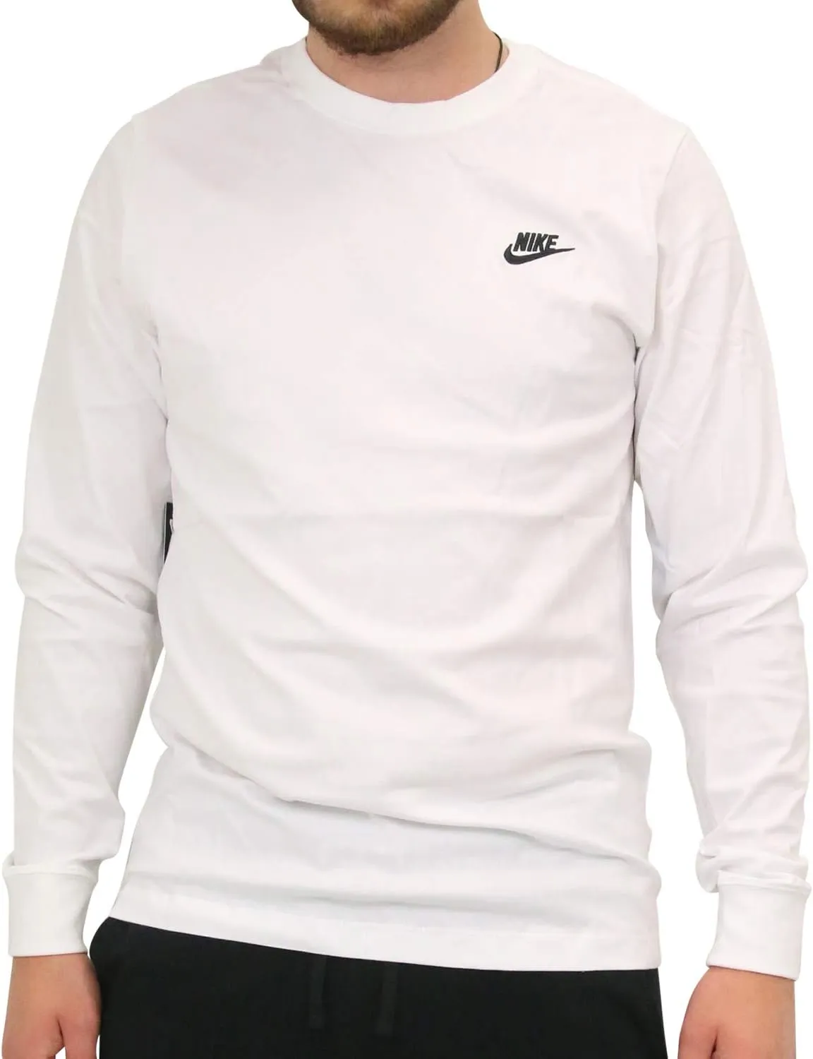 Nike Men's Sportswear Club Long-Sleeve T-Shirt