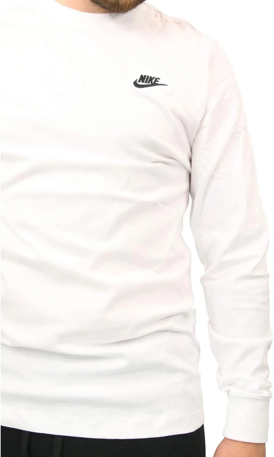 Nike Men's Sportswear Club Long-Sleeve T-Shirt
