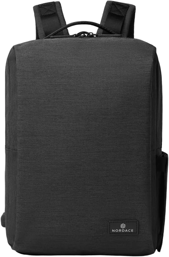 Nordace Siena Pro 13 Smart Backpack - 13.3" Laptop Backpack, 15L Daily Backpack for Travel, Everyday, or Work (All Black)
