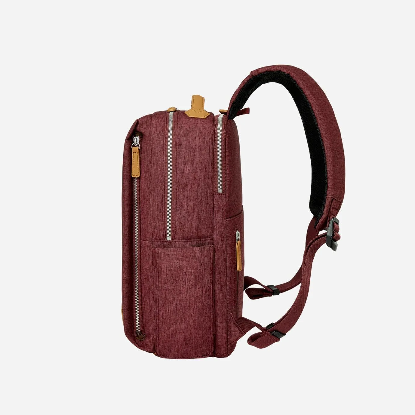 Nordace Siena Pro 13 Smart Backpack - 13.3" Laptop Backpack, 15L Daily Backpack for Travel, Everyday, or Work (Red)