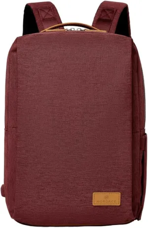 Nordace Siena Pro 13 Smart Backpack - 13.3" Laptop Backpack, 15L Daily Backpack for Travel, Everyday, or Work (Red)