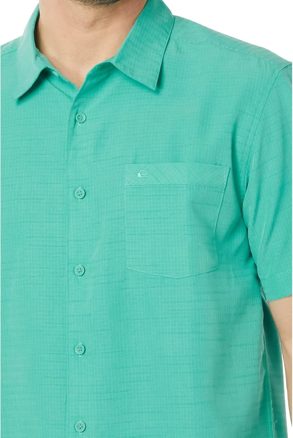 Quiksilver Men's Centinela 4 Button Up Comfort Fit Pocket Shirt
