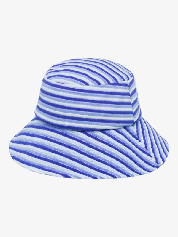 Roxy Women's Crowded Beachfront Bucket Hat Dazzling Blue ERJHA04391_PPM0