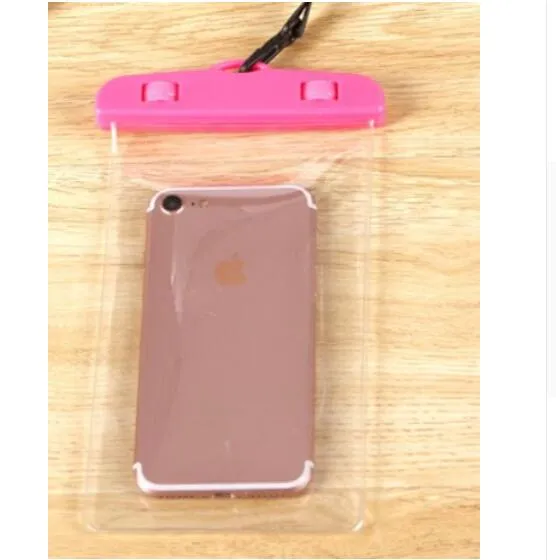 Sealing Waterproof Phone Bags with Strap Protect Bag