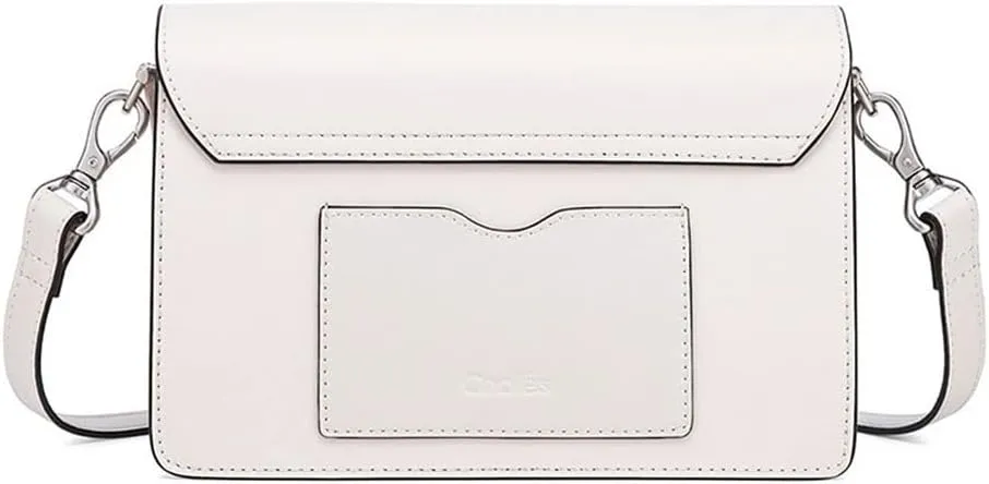 Shoulder Beige Leather Women's Messenger Travel Handbag Simple Shoulder Bag Beautiful Temperament