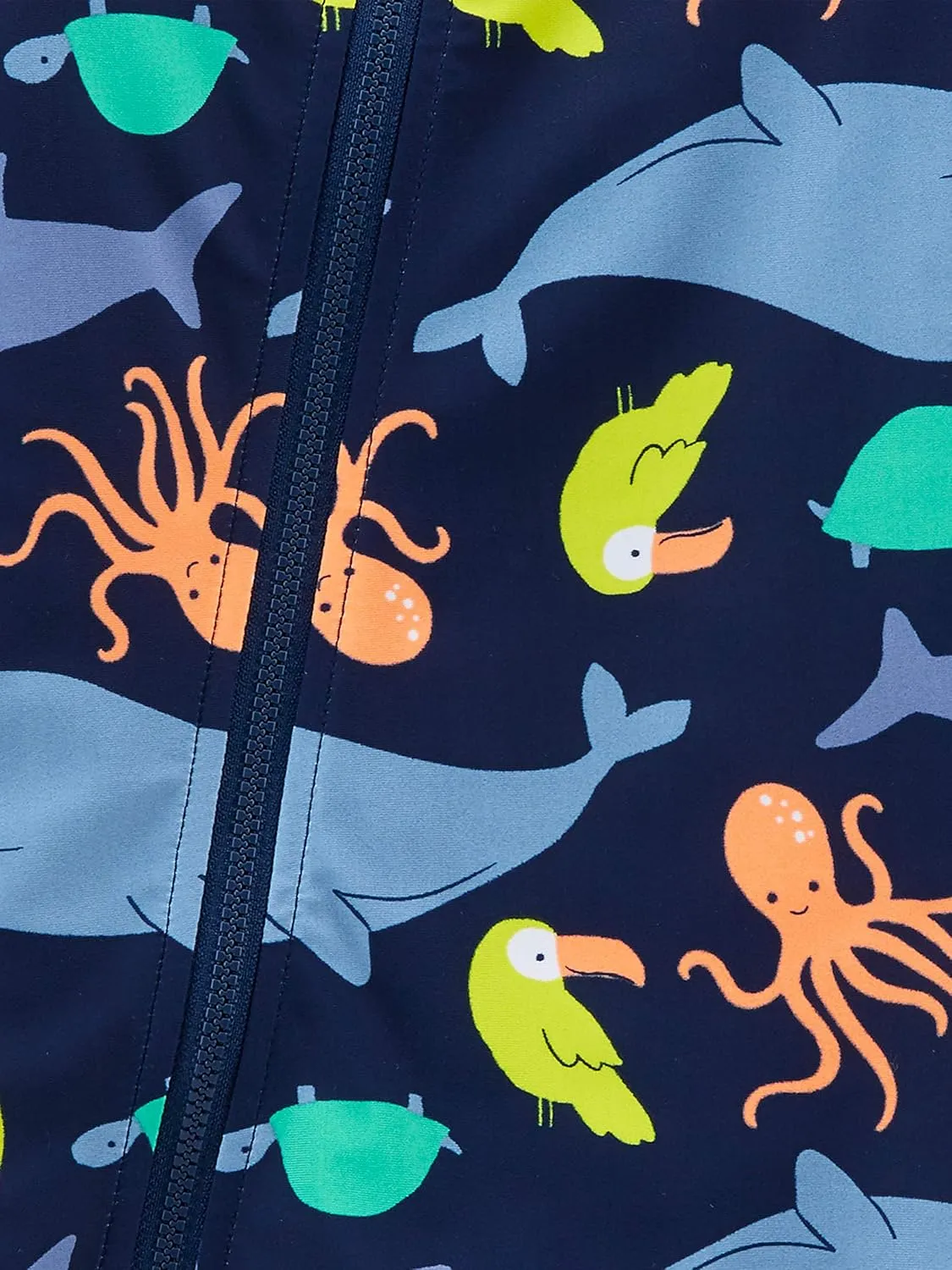 Simple Joys by Carter's Boys' 2-Pack 1-Piece Zip Rashguards