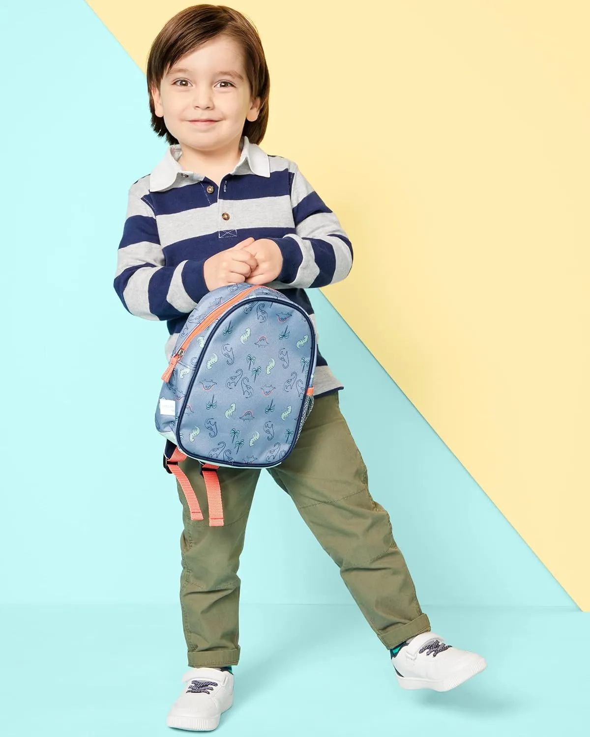Simple Joys by Carter's Mini Backpack, Blue Dinosaur, One Size
