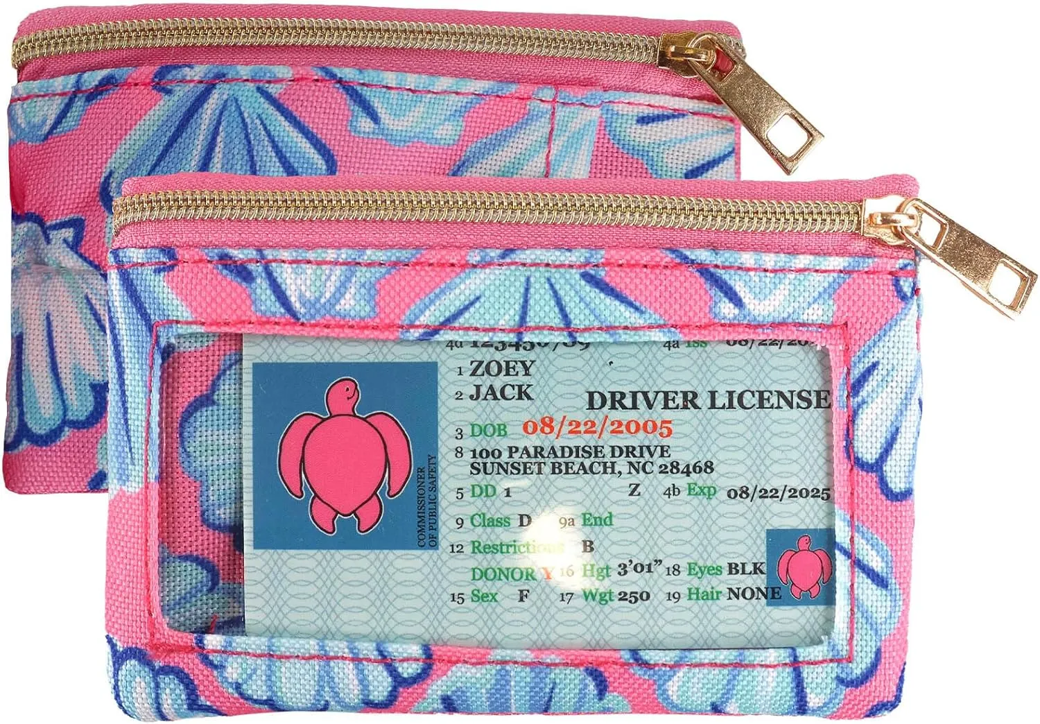 Simply Southern Stylish, Durable, and Southern-Charm Packed Zip Wallet-Shell