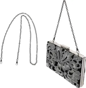 Stylish Lady Handbag Embroidered Evening Clutch Bag for Wedding Party Daily Use