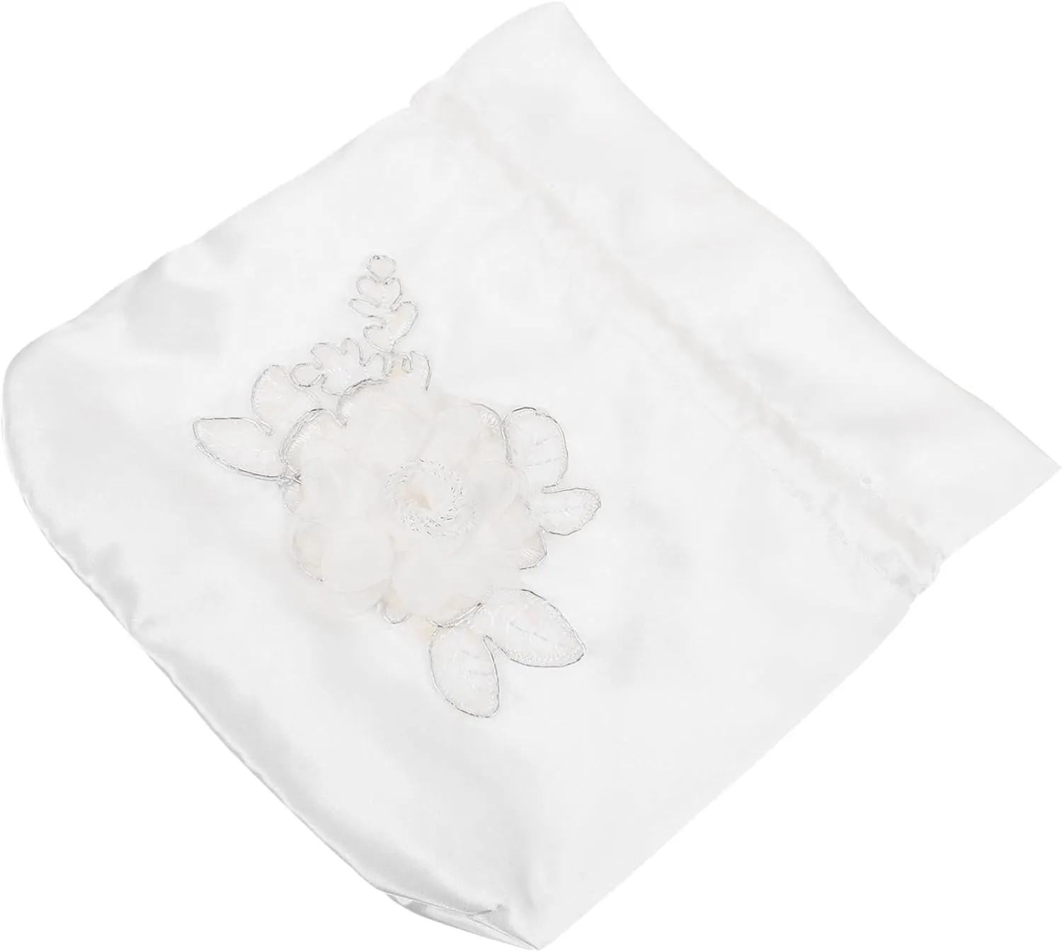 Stylish Wedding Pouch Floral Decorated Dolly Bag Elegant Bridal Bag for Bridesmaids