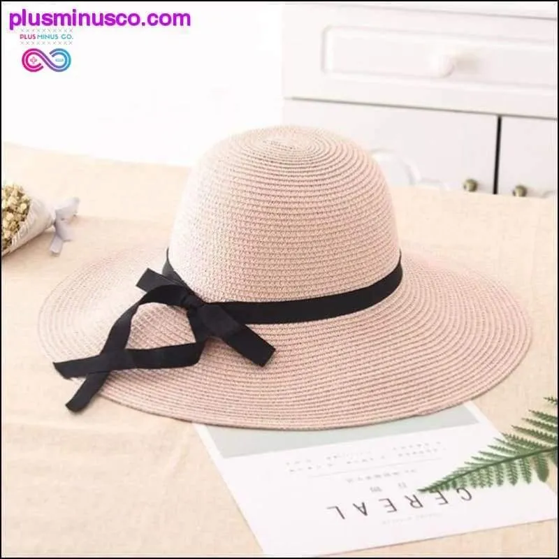 Summer Straw Hat Women Big Wide Brim Beach Hat Sun Hat