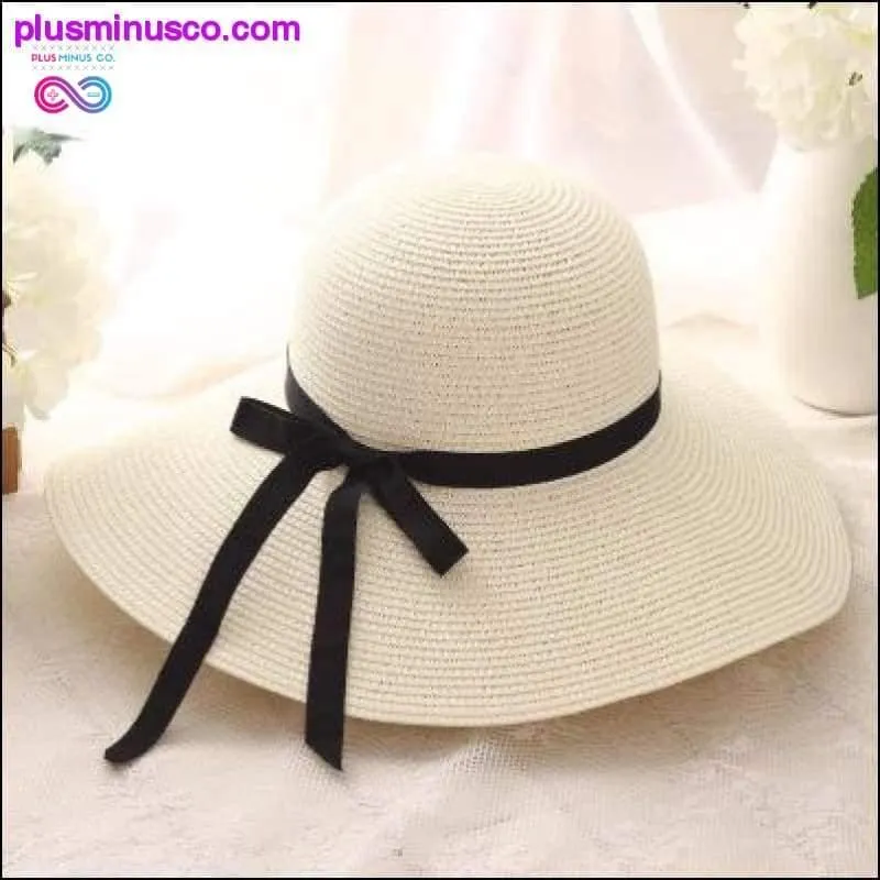 Summer Straw Hat Women Big Wide Brim Beach Hat Sun Hat