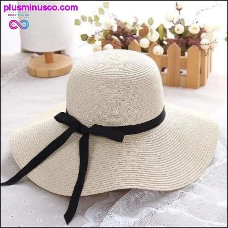 Summer Straw Hat Women Big Wide Brim Beach Hat Sun Hat