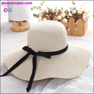 Summer Straw Hat Women Big Wide Brim Beach Hat Sun Hat
