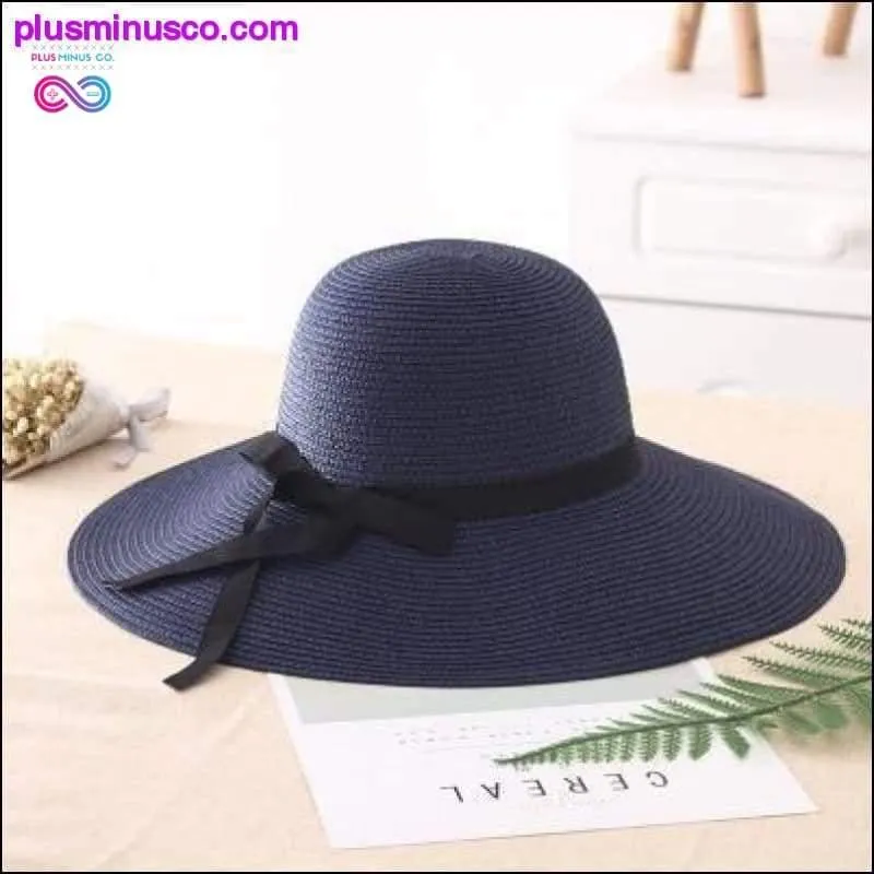Summer Straw Hat Women Big Wide Brim Beach Hat Sun Hat