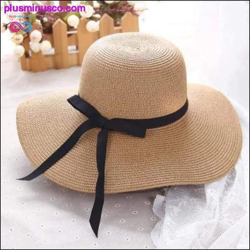 Summer Straw Hat Women Big Wide Brim Beach Hat Sun Hat