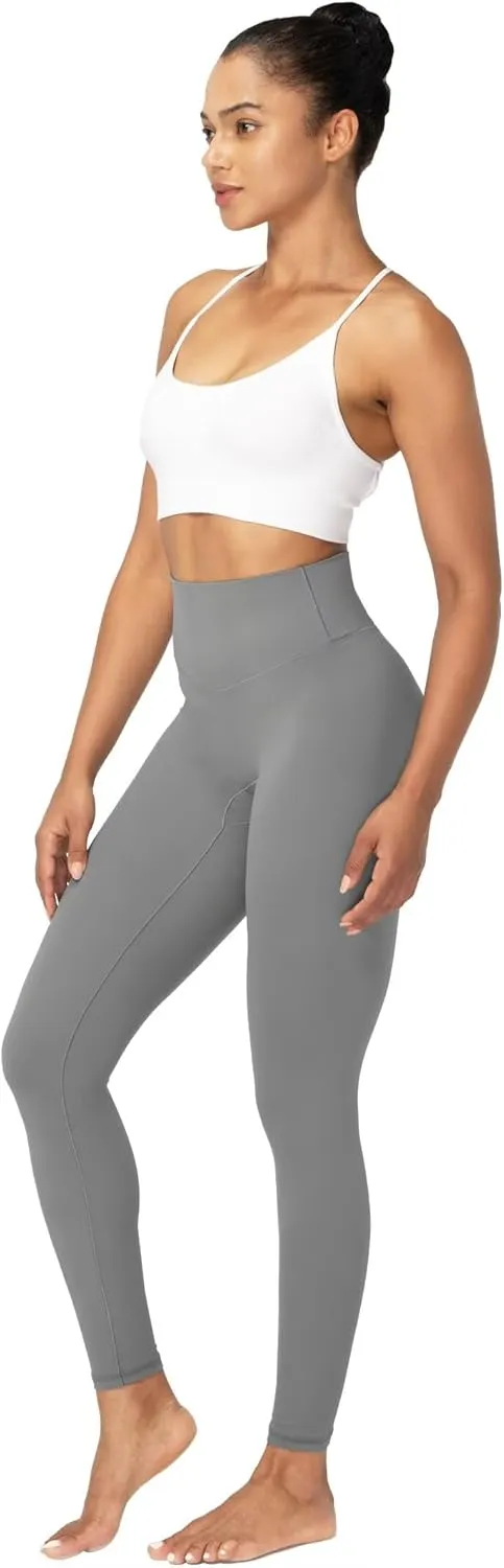 Sunzel Nunaked Workout Leggings for Women, Tummy Control Compression Workout Gym Yoga Pants, No Front Seam & High Waist