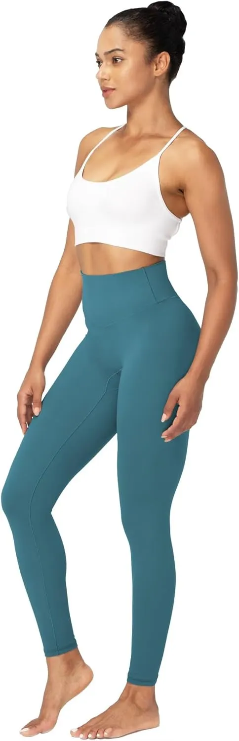 Sunzel Nunaked Workout Leggings for Women, Tummy Control Compression Workout Gym Yoga Pants, No Front Seam & High Waist