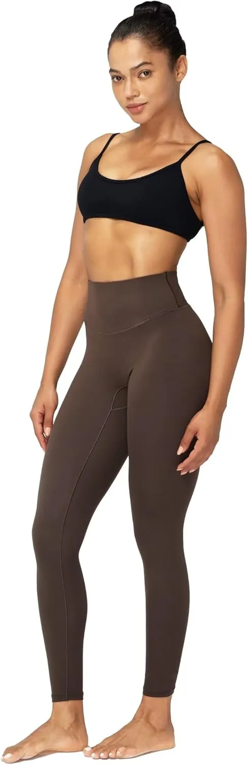 Sunzel Nunaked Workout Leggings for Women, Tummy Control Compression Workout Gym Yoga Pants, No Front Seam & High Waist