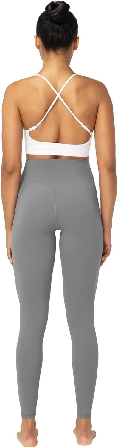 Sunzel Nunaked Workout Leggings for Women, Tummy Control Compression Workout Gym Yoga Pants, No Front Seam & High Waist