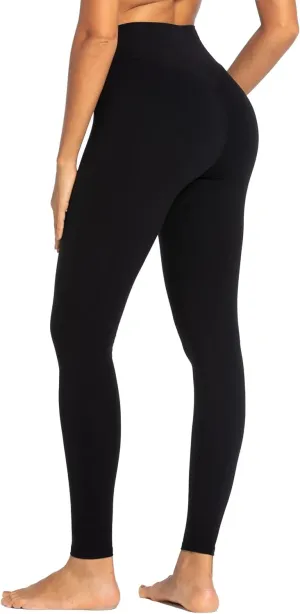 Sunzel Nunaked Workout Leggings for Women, Tummy Control Compression Workout Gym Yoga Pants, No Front Seam & High Waist