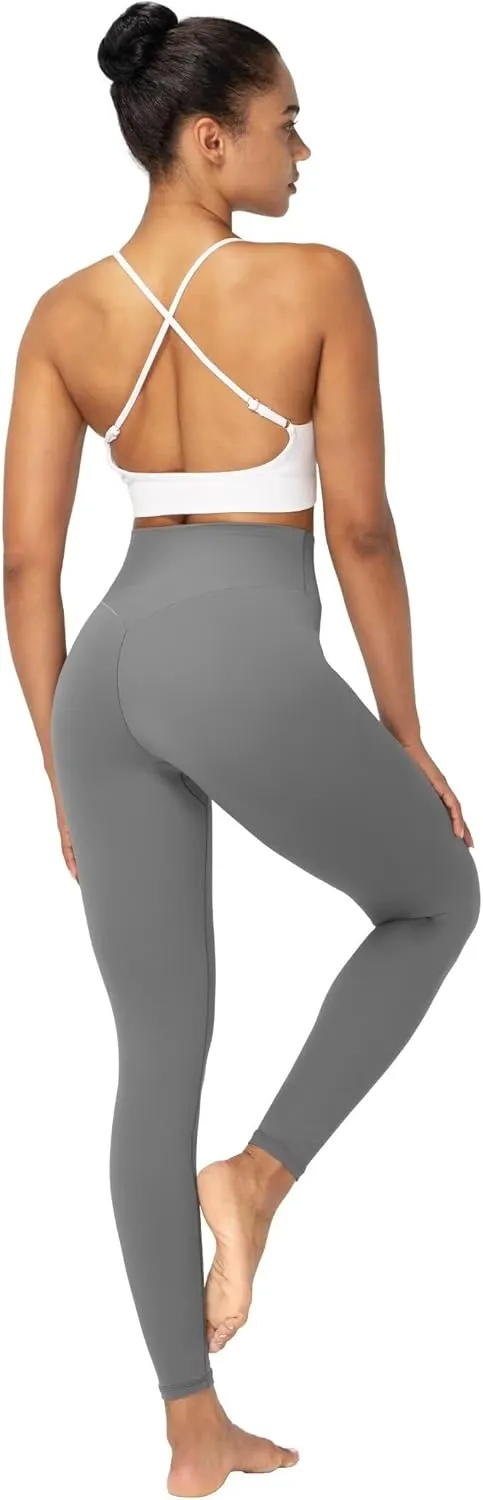 Sunzel Nunaked Workout Leggings for Women, Tummy Control Compression Workout Gym Yoga Pants, No Front Seam & High Waist