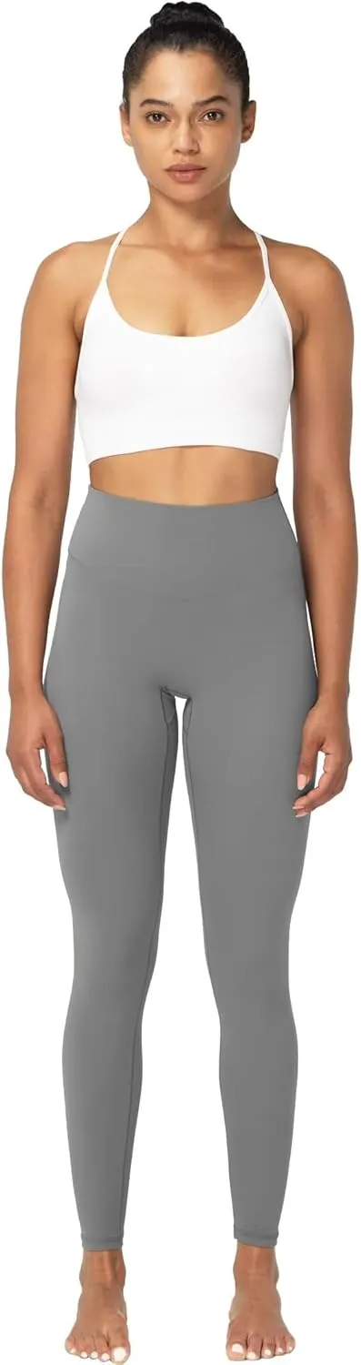 Sunzel Nunaked Workout Leggings for Women, Tummy Control Compression Workout Gym Yoga Pants, No Front Seam & High Waist