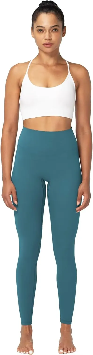 Sunzel Nunaked Workout Leggings for Women, Tummy Control Compression Workout Gym Yoga Pants, No Front Seam & High Waist
