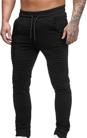 Tactical Pants for Men Stretch Lightweight Hiking Cargo Work Trousers Slim Fit Military Tactical Sweatpants