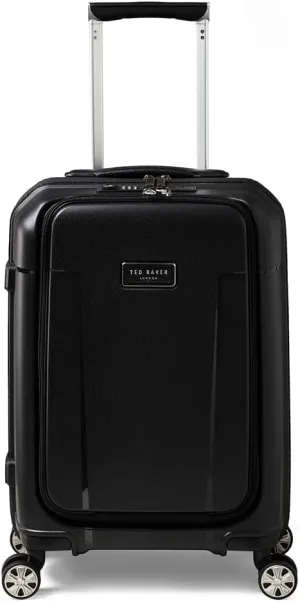 Ted Baker Flying Colours Hardside Trolley 4 Wheel Spinner, TSA Lock, Lightweight Suitcase, Men and Women