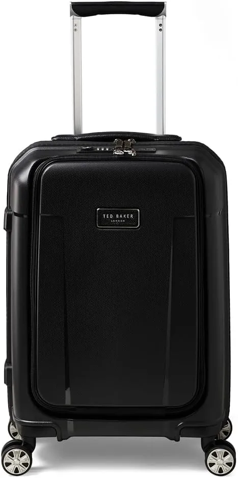 Ted Baker Flying Colours Hardside Trolley 4 Wheel Spinner, TSA Lock, Lightweight Suitcase, Men and Women