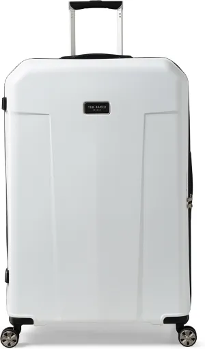 Ted Baker Flying Colours Hardside Trolley 4 Wheel Spinner, TSA Lock, Lightweight Suitcase, Men and Women